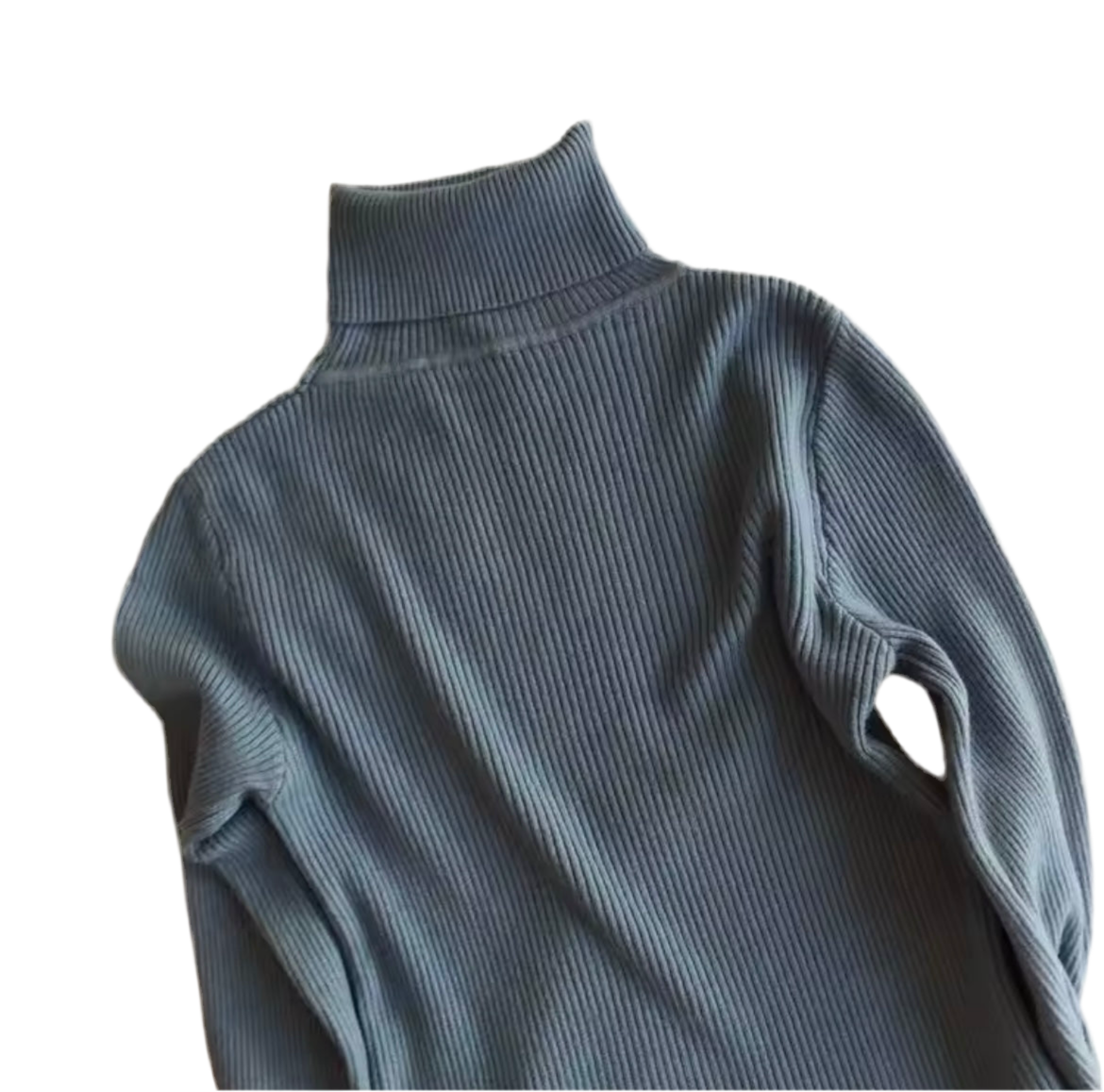 Blusa Feminina de Gola Alta Outono/Inverno