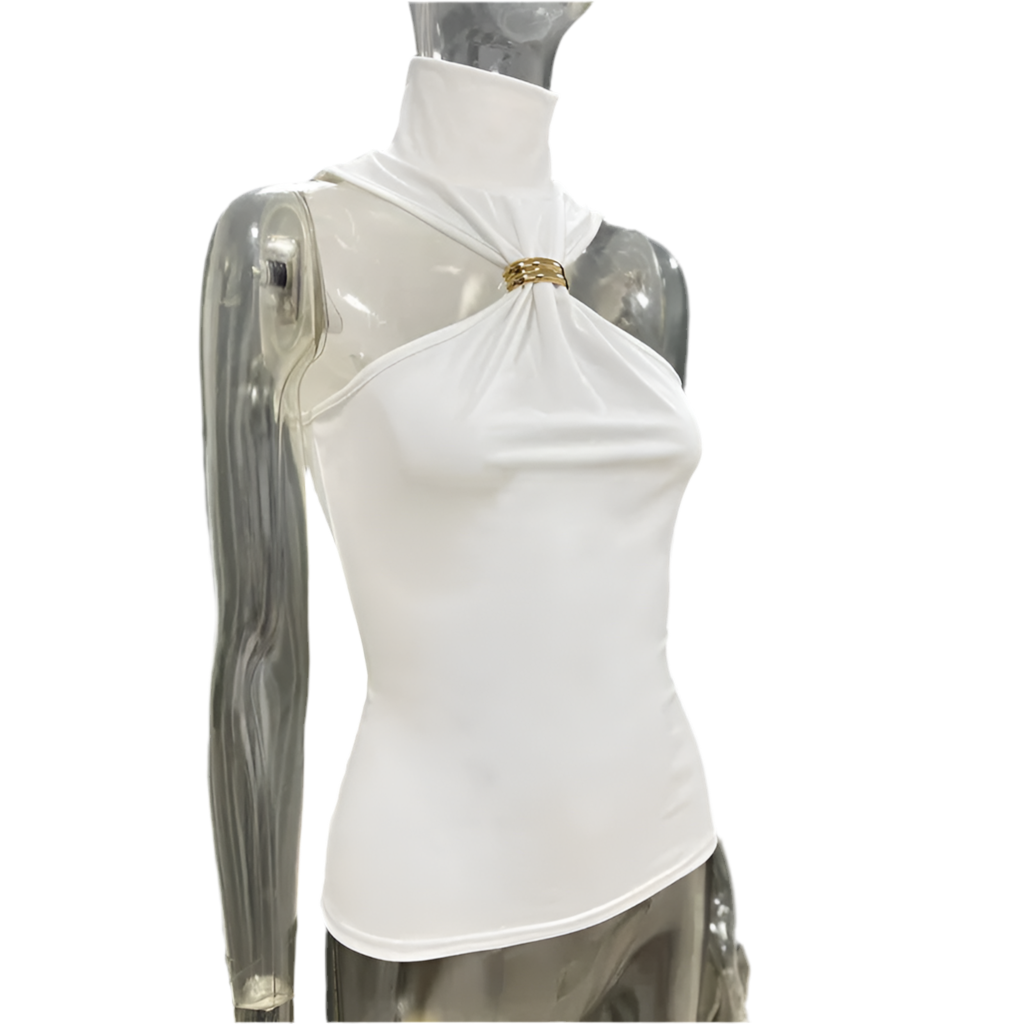 Blusinha Valência de gola alta