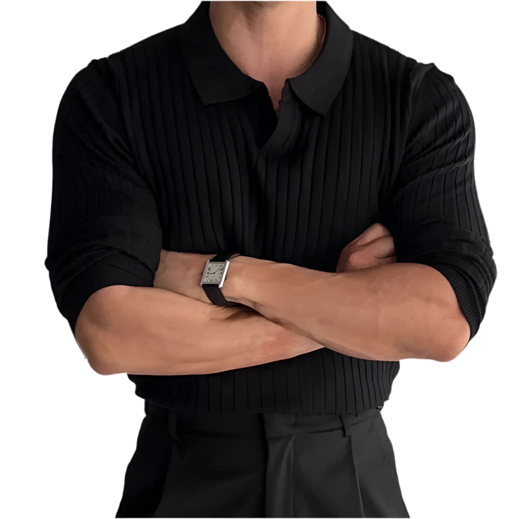 Suéter Polo Casual  Masculina