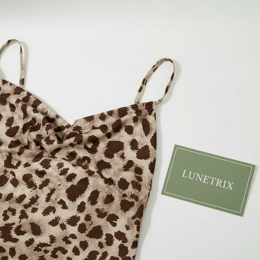 Vestido Longo Onça Serena