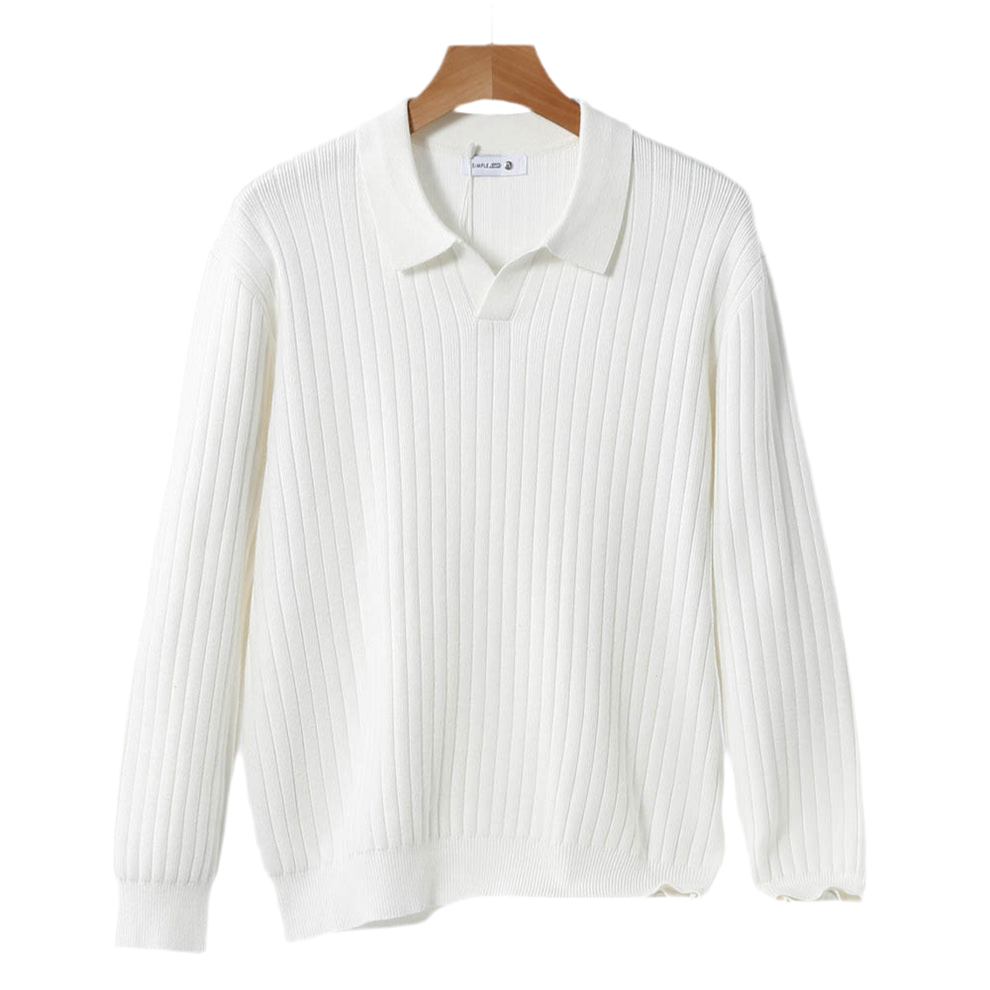 Suéter Polo Casual  Masculina