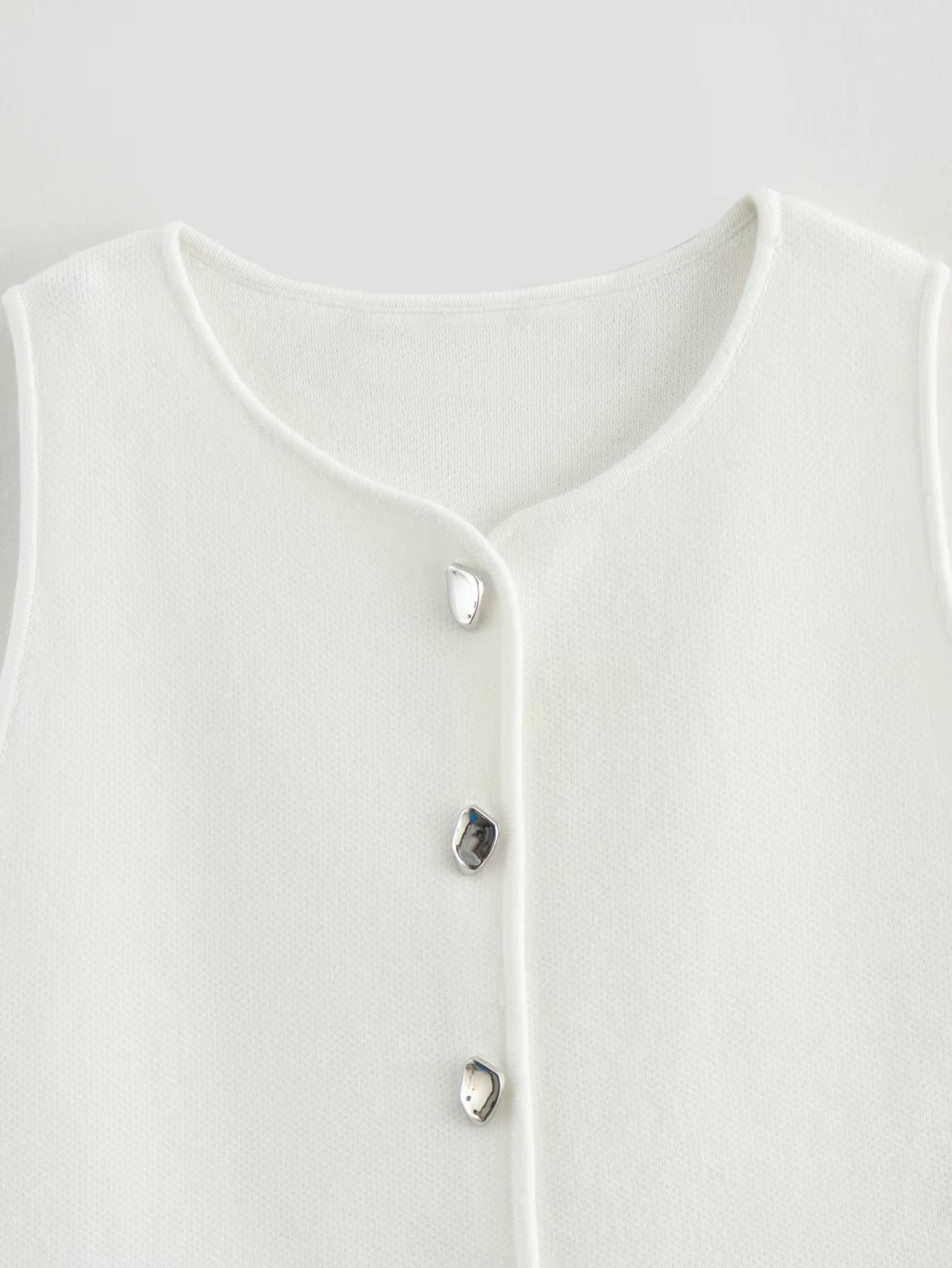 Regata Estela de botão prateado Verão 2025