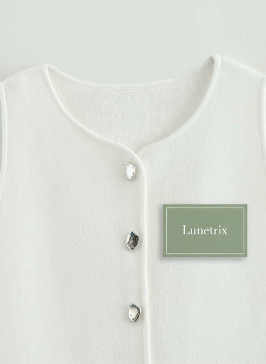 Regata Estela de botão prateado Verão 2025