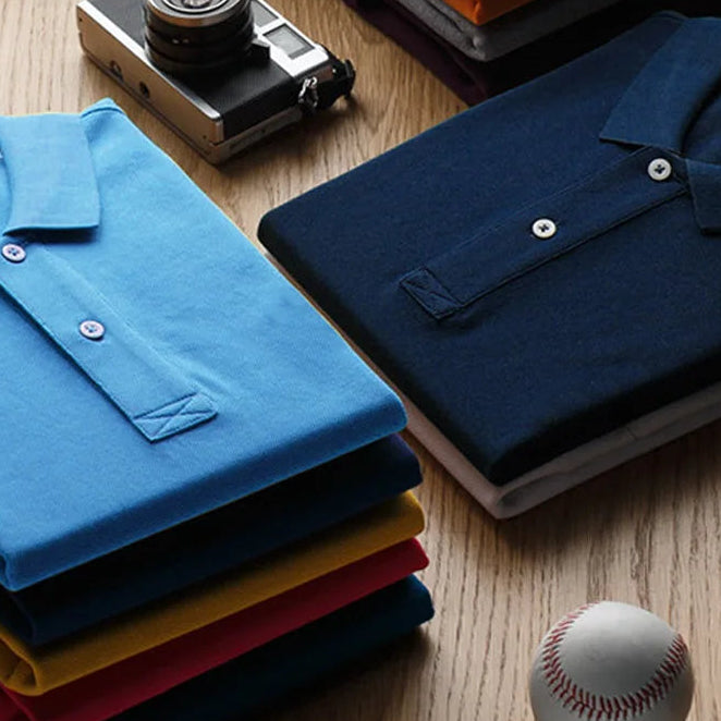 Camisa Polo Auren - natural e básica-