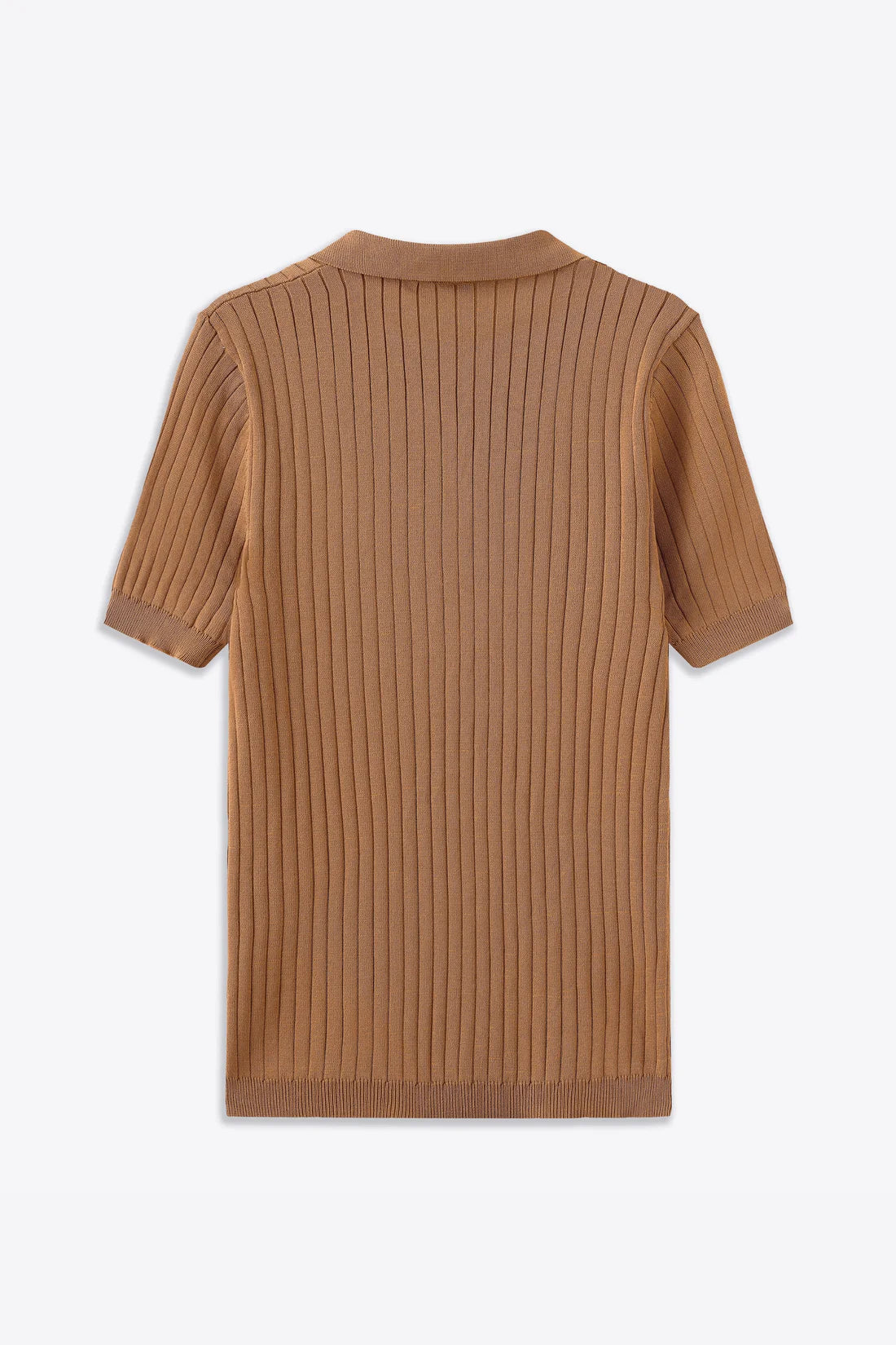 Camisa Polo de Verão Malha Listrada