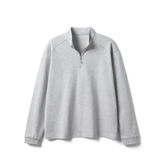 Blusa de frio casual com zíper