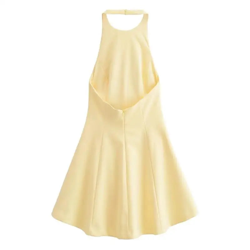 Vestido Mini de Verão Elegante com Alça