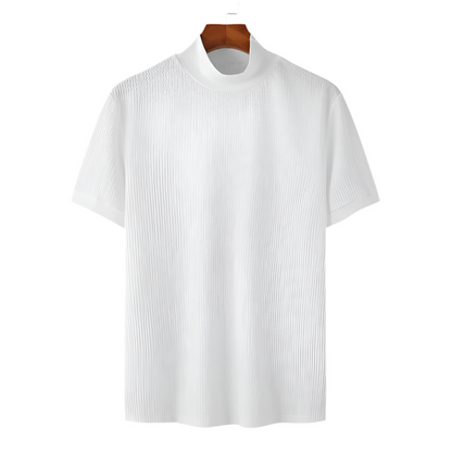 Camiseta Casual de gola alta