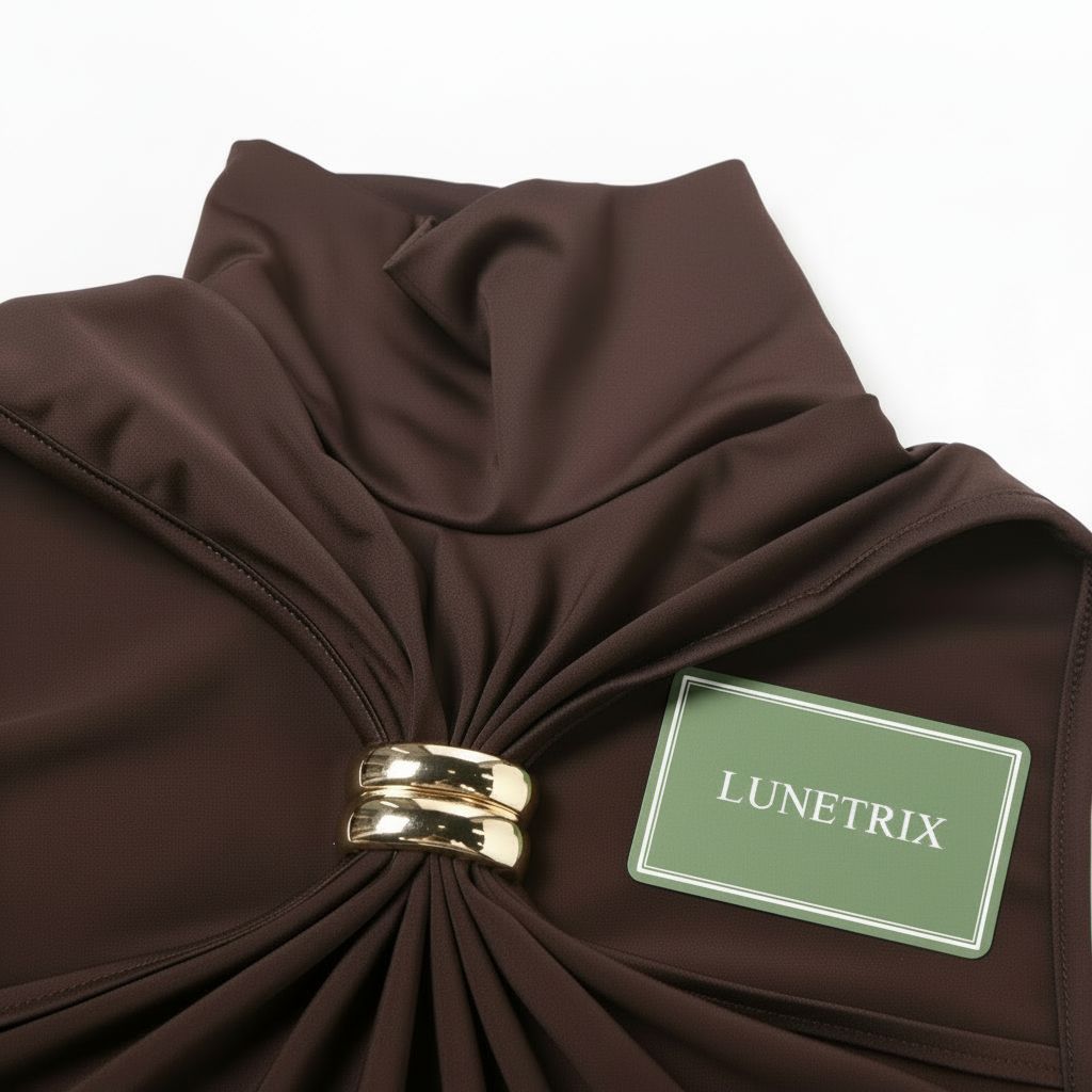 Blusinha Valência de gola alta