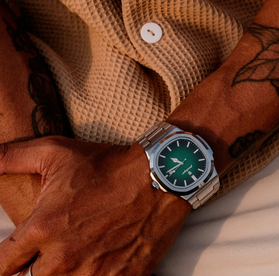 Relógio Prateado Luxotrix