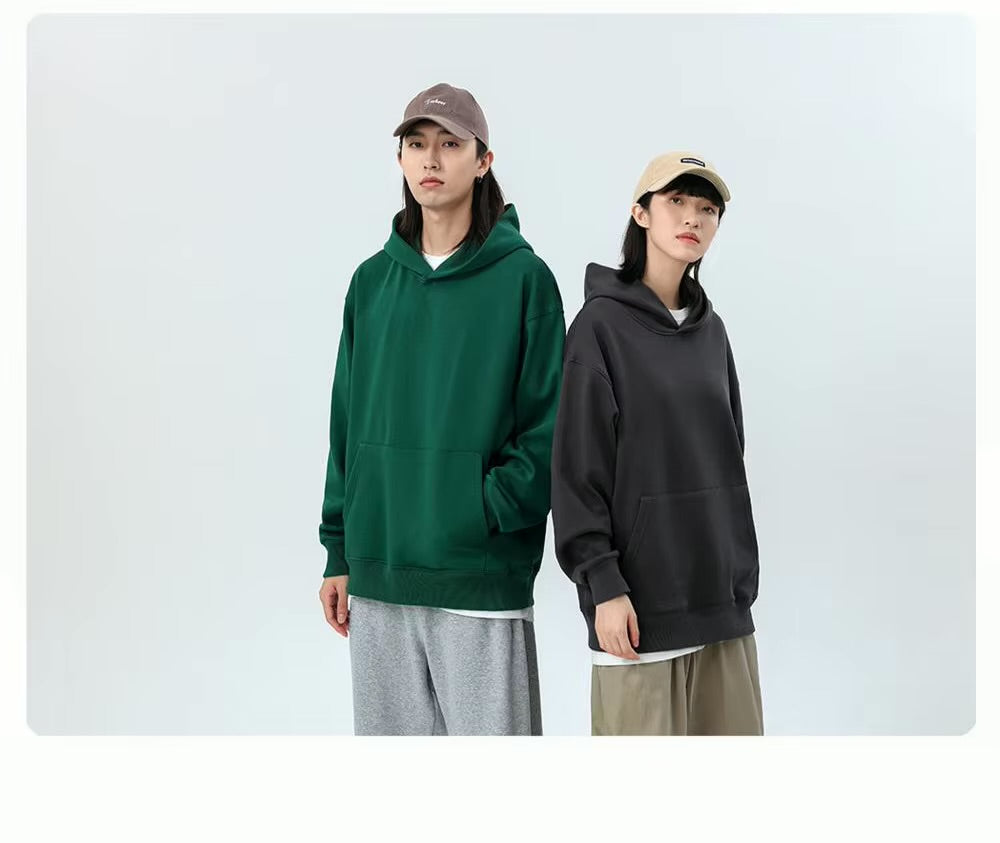 Moletom Liso Clássico com Capuz