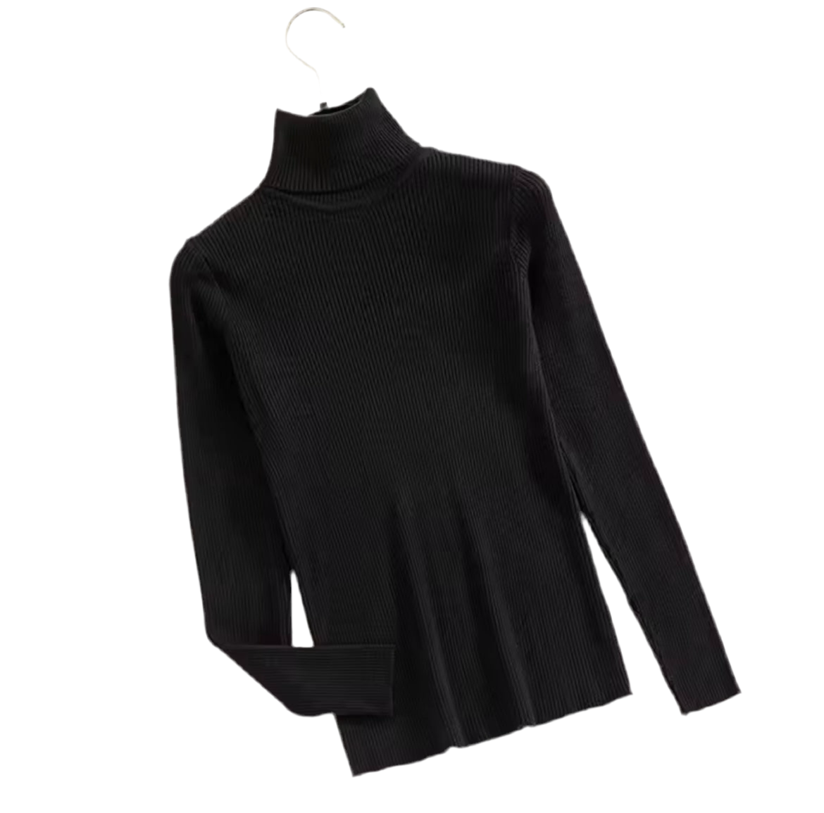 Blusa Feminina de Gola Alta Outono/Inverno