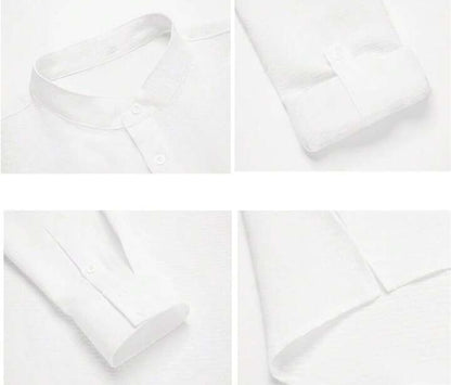 Camisa de linho moderna