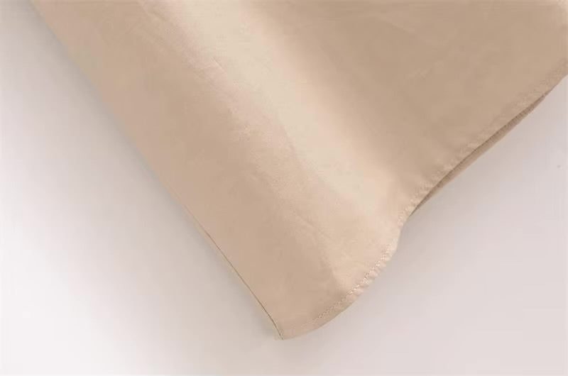 Vestido longo regata com gola redonda