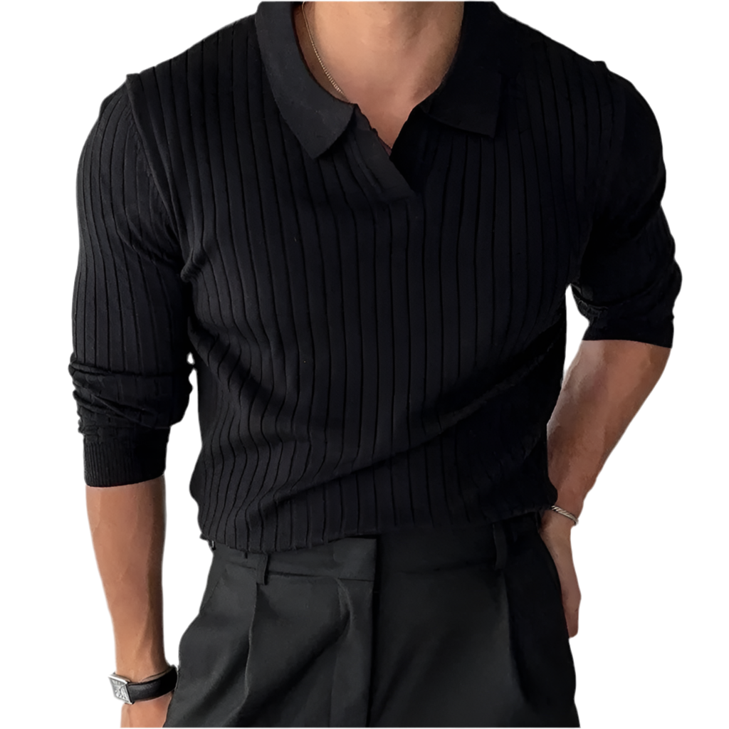 Suéter Polo Casual  Masculina