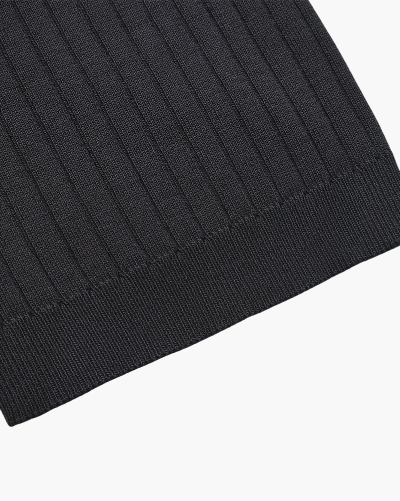 Camisa Polo listrada premium sem botão