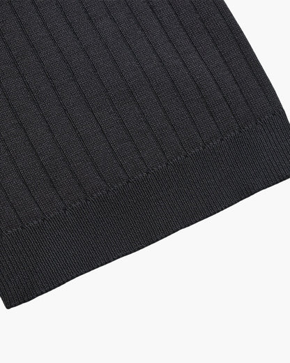 Camisa Polo listrada premium sem botão