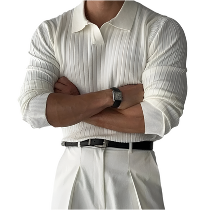 Suéter Polo Casual  Masculina