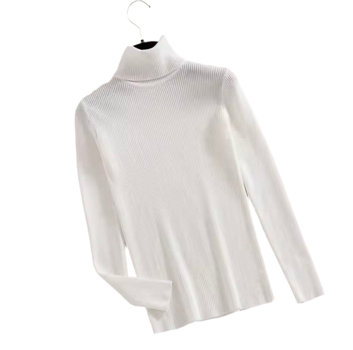 Blusa Feminina de Gola Alta Outono/Inverno