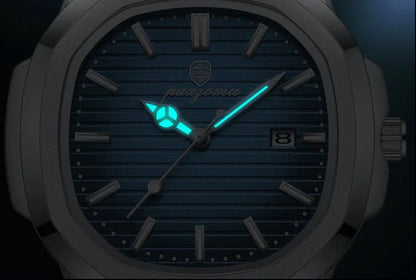 Relógio Prateado Luxotrix