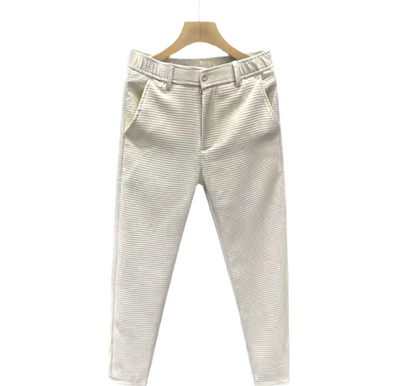 Calça Cropped Padrão Casual