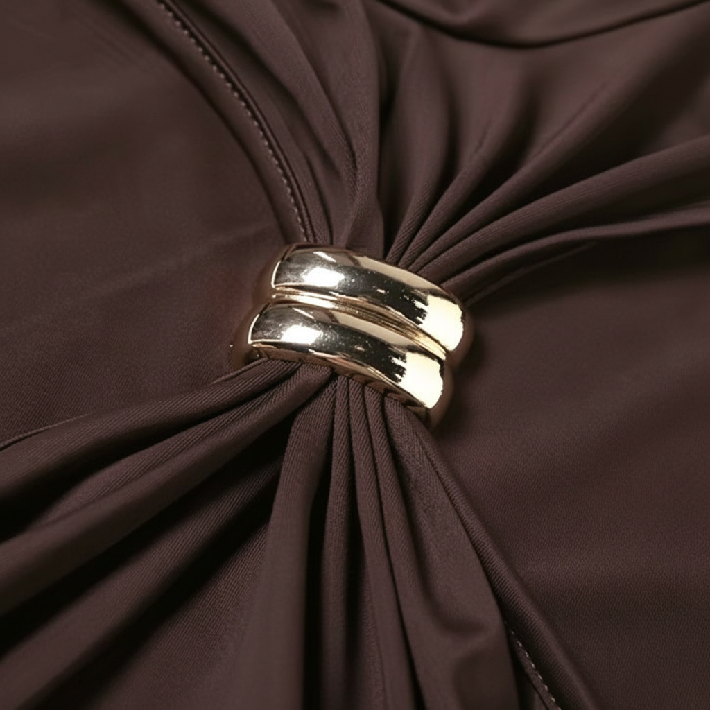 Blusinha Valência de gola alta