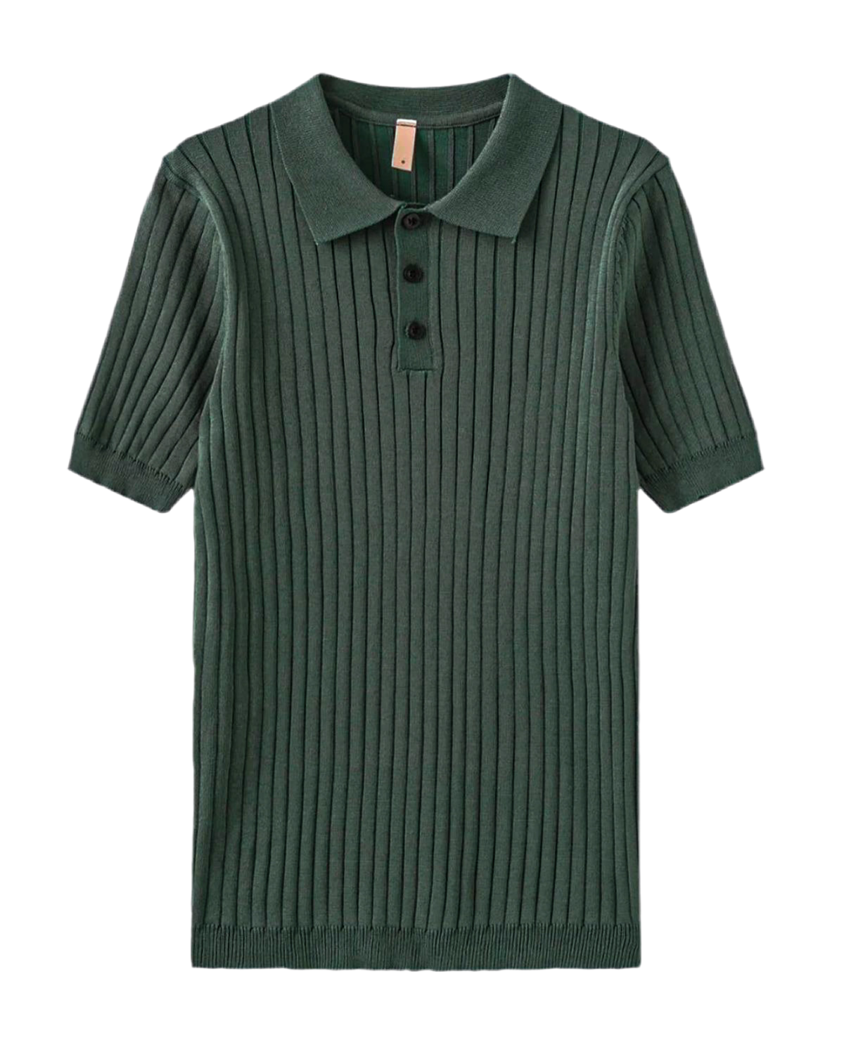 Camisa Polo de Verão Malha Listrada