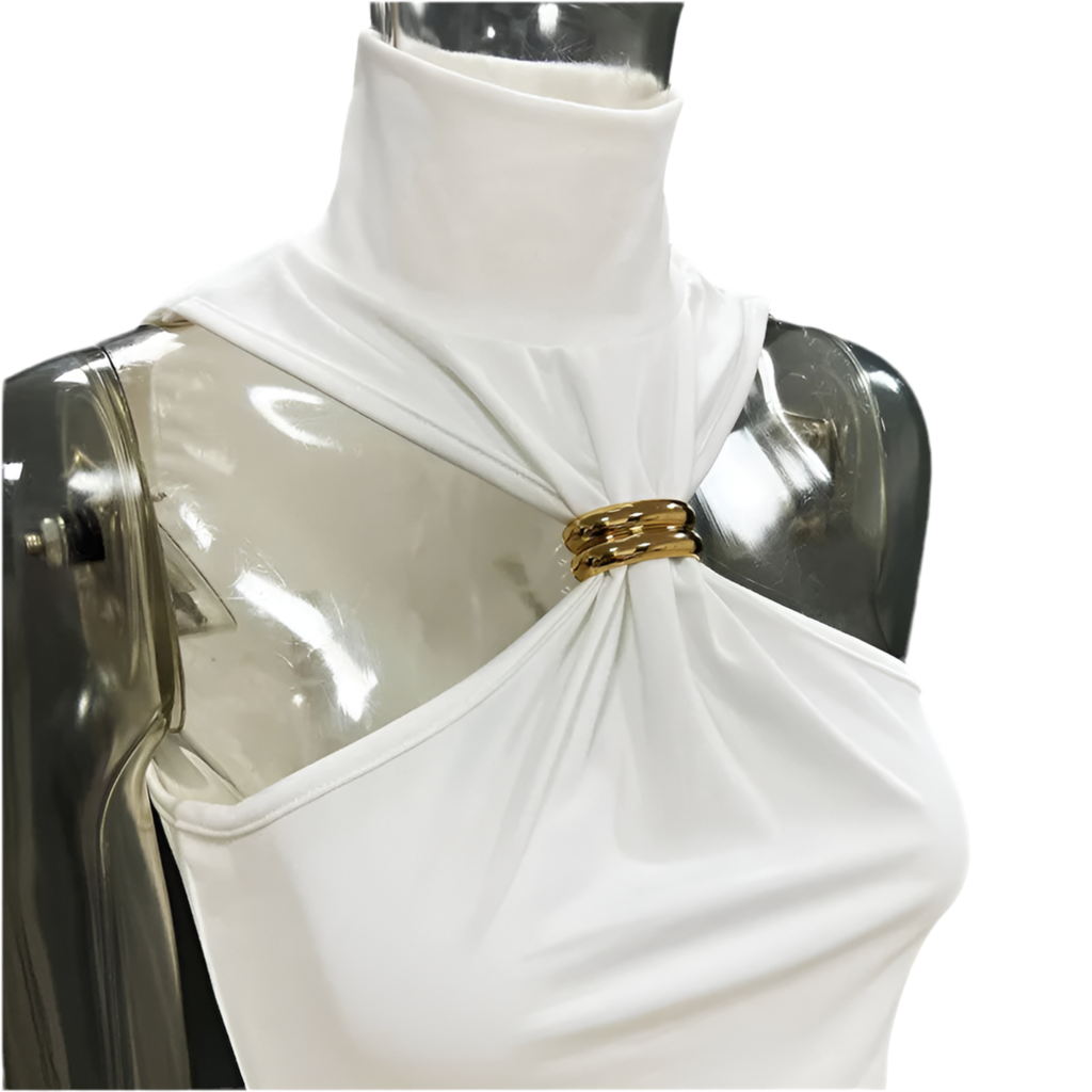 Blusinha Valência de gola alta