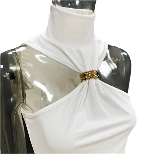 Blusinha Valência de gola alta