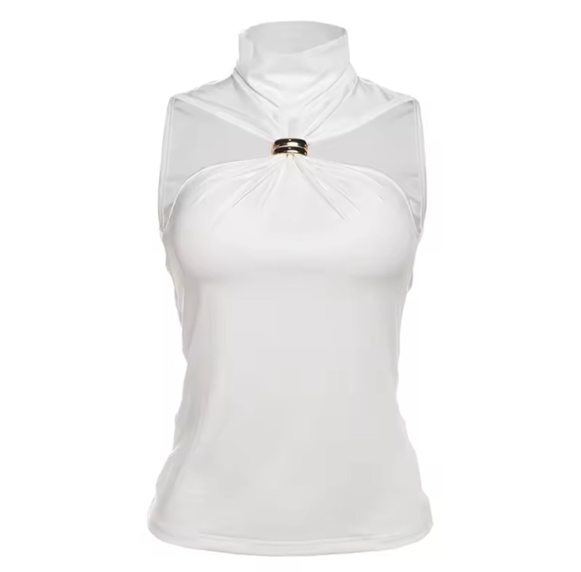 Blusinha Valência de gola alta