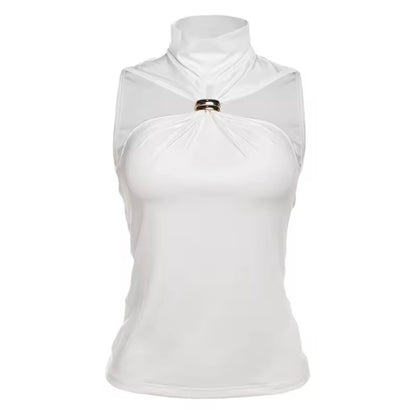 Blusinha Valência de gola alta