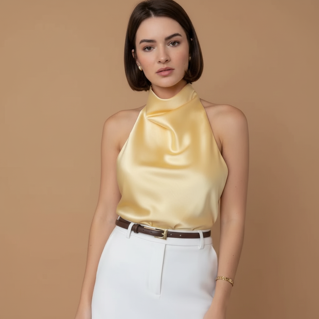 Blusinha Satin BellaLuz –  Premium | Coleção Verão 2025