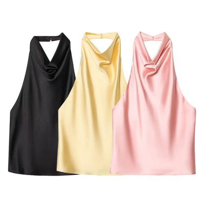 Blusinha Satin BellaLuz –  Premium | Coleção Verão 2025