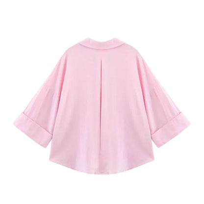 Camisa Léonie de linho feminino