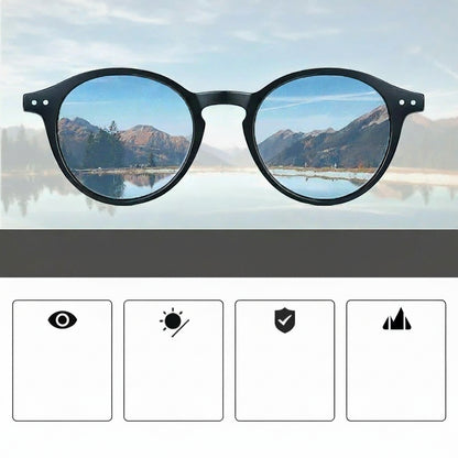 Óculos de Sol Polarizados Lente Cinza ZENOTTIC