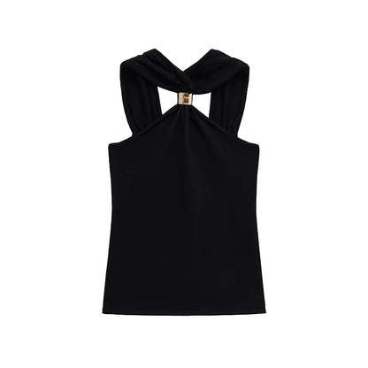 Top Feminino  Lunetrix™ Aura Dourada de Verão