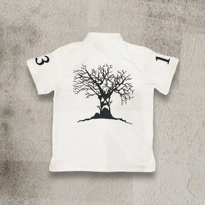 Camiseta Retrô Hip Hop Polo Unissex