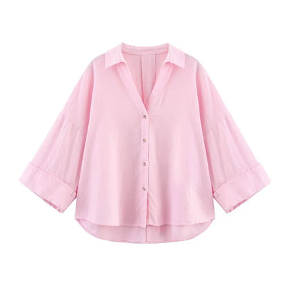 Camisa Léonie de linho feminino