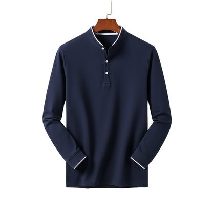 Camisa Longline Solaris Contemporânea de manga longa