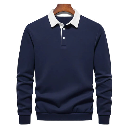 Suéter Polo Masculino Lunetrix™ Aureo Knit